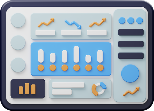 Dashboard 3D Icon
