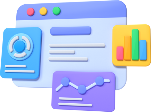 dashboard icon 3D